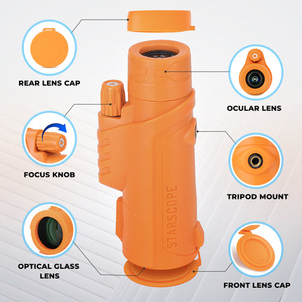 STARSCOPE Monocular for Adventure Enthusiasts - Stand Out and See, 2025 Limited Edition