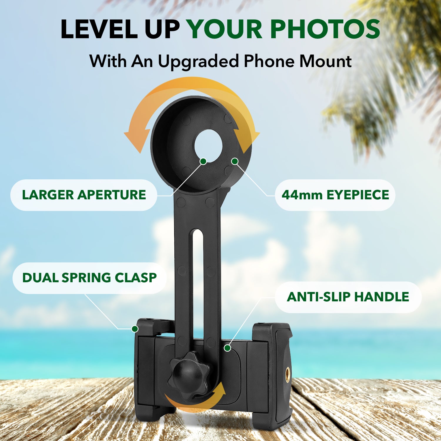 Starscope Monocular Phone Mount — Perfect View. Secure & Steady.