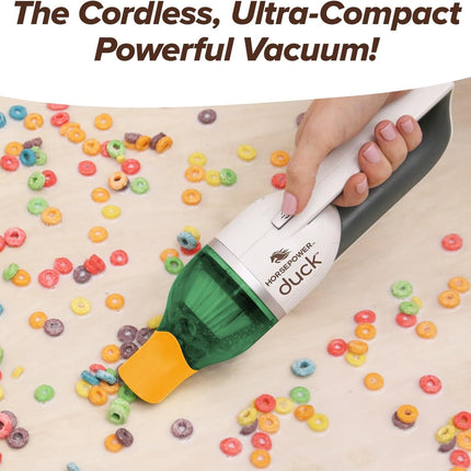 Small Size. Serious Suction - Duck Vacuum