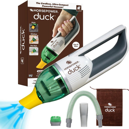 Small Size. Serious Suction - Duck Vacuum
