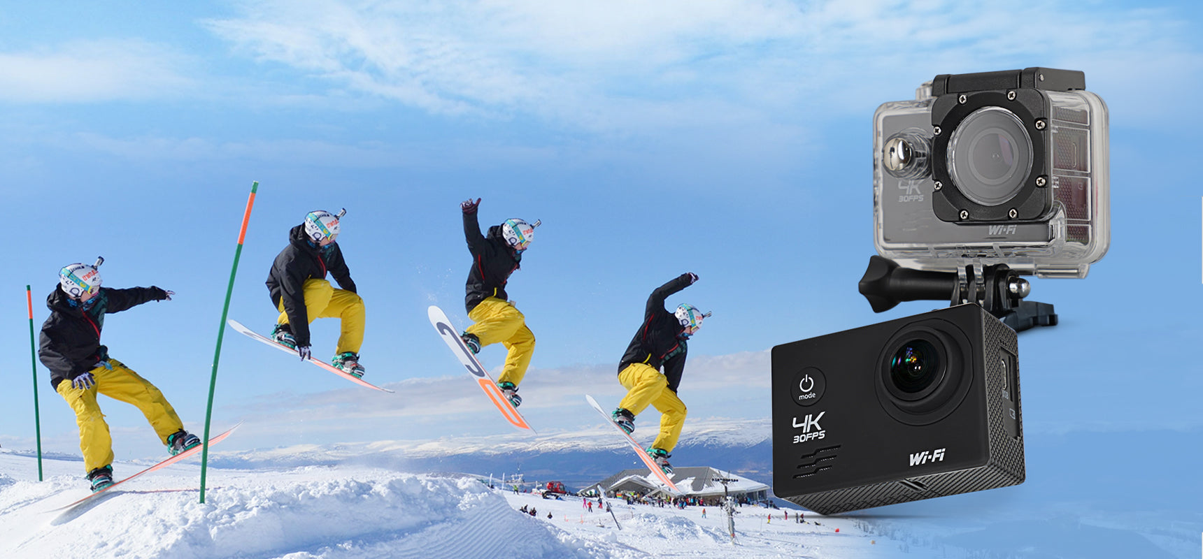 SNAPSHOT™ 4K Action Camera