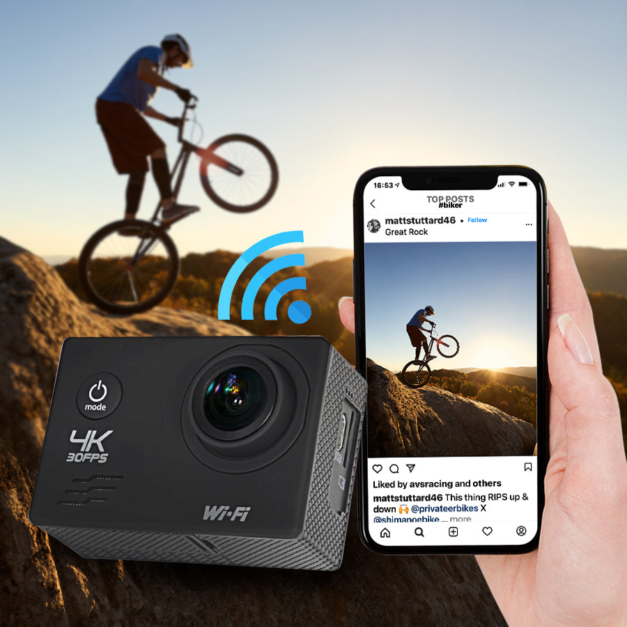 SNAPSHOT™ 4K Action Camera