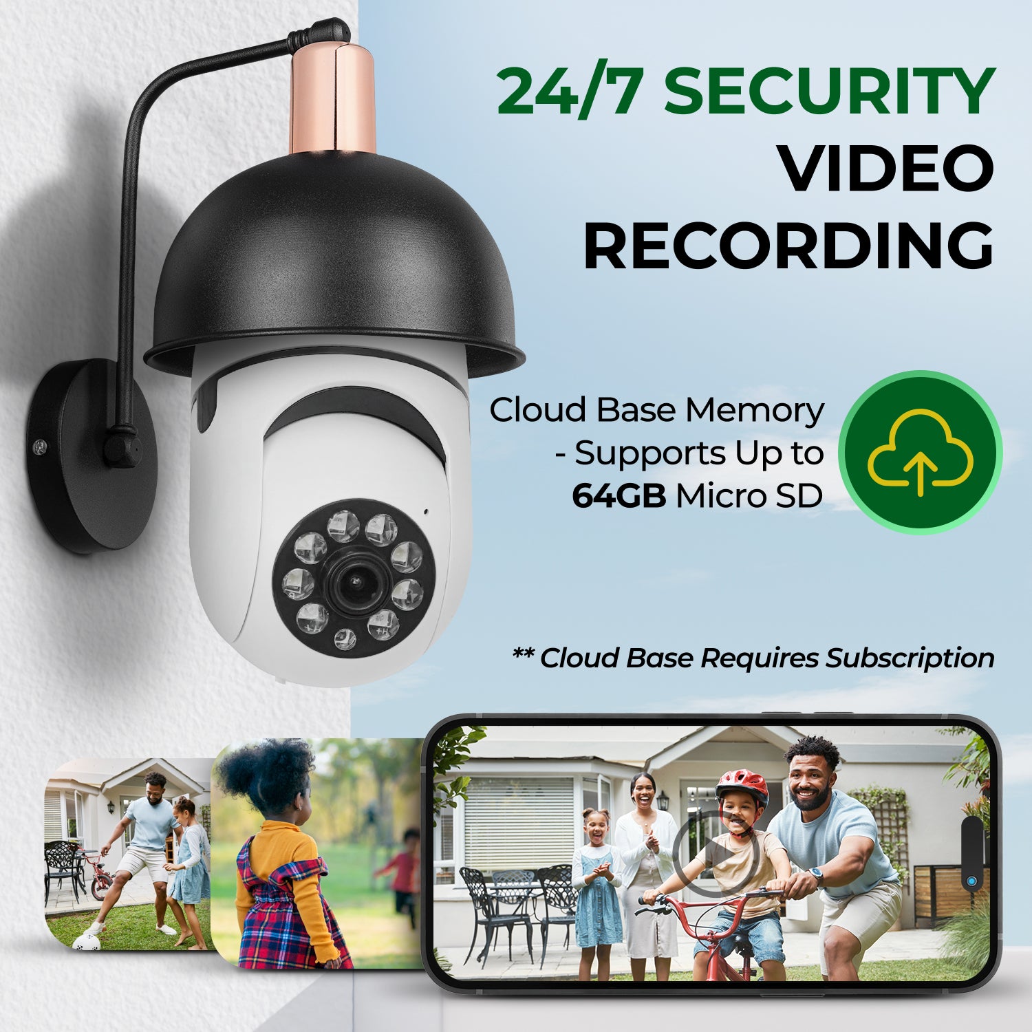Starscope Sentinel™ 360° Light Socket Security Camera