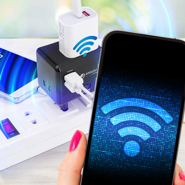 SpeedPro Wi-Fi Extender – Wireless Signal Booster for Home Coverage & Seamless Streaming