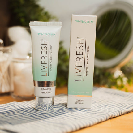 LIVFRESH Dental Gel - Advanced Solution for Superior Teeth Cleaning and Gum Protection