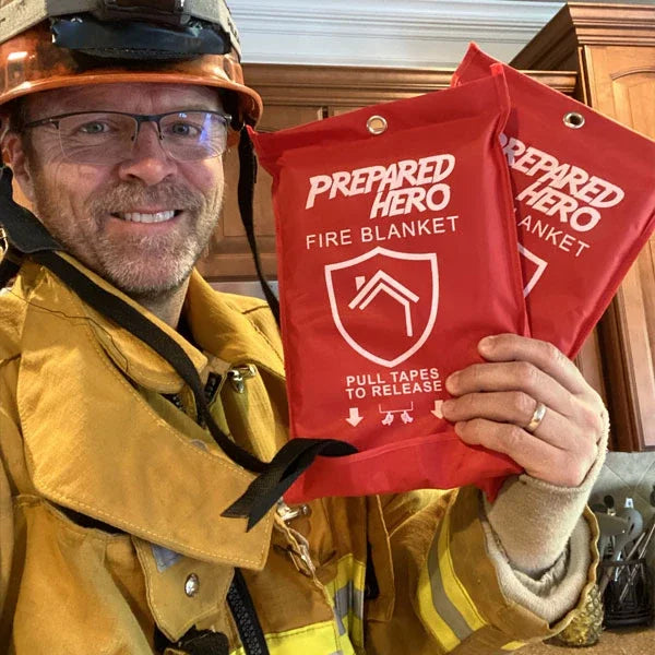 PreparedHero Fire Blanket: A Reliable Solution for Fire Emergencies