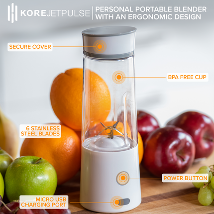 Smoothies Without Limits – KoreJetPulse Travel Blender
