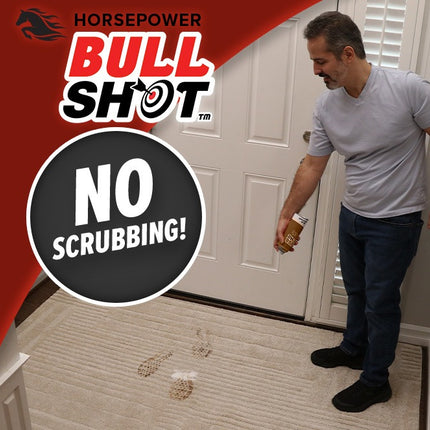 HorsePower BullShot – Hands-Free Stain Remover for Carpets & Upholstery