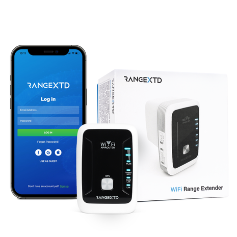 RangeXTD WiFi Extender - Seamless Coverage