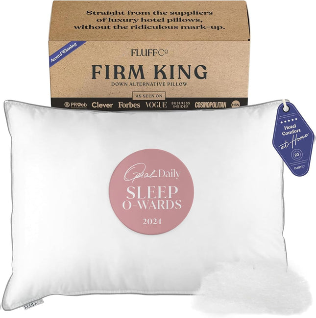 Award-Winning Comfort for Pain-Free, Deep Sleep - Zen Fluff Pillow