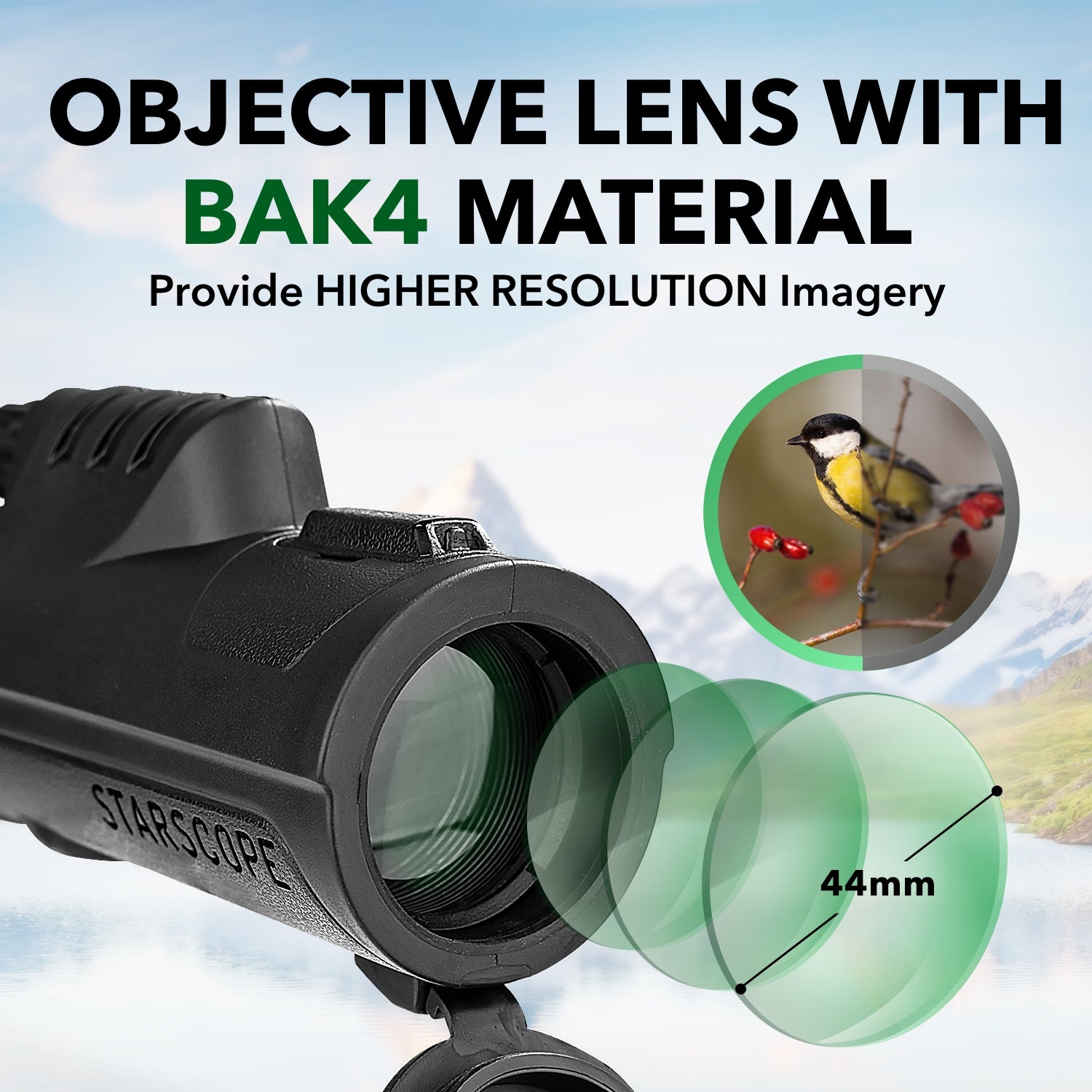 Starscope Monocular G3 — See Further. Go Further.