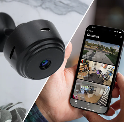 GuardHouse 24/7 Security Camera – Protect Your Home Anytime, Anywhere