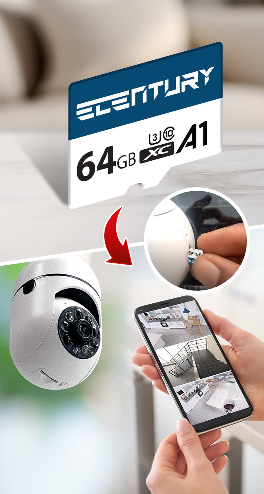 StarScope Sentinel 64GB SD Card — Record More, Worry Less