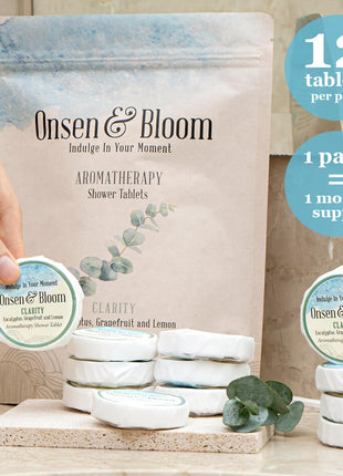 Revitalize Every Shower with Onsen & Bloom Steamers