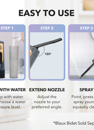 Blaux Bidet Replacement Nozzle: Personalized Clean