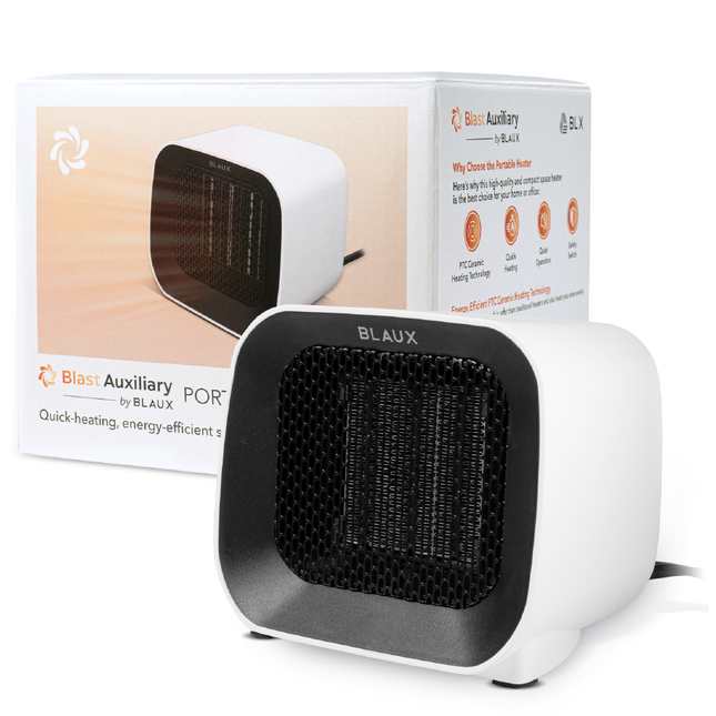 Blaux Heater - Portable Warmth, Efficient Heating 450W