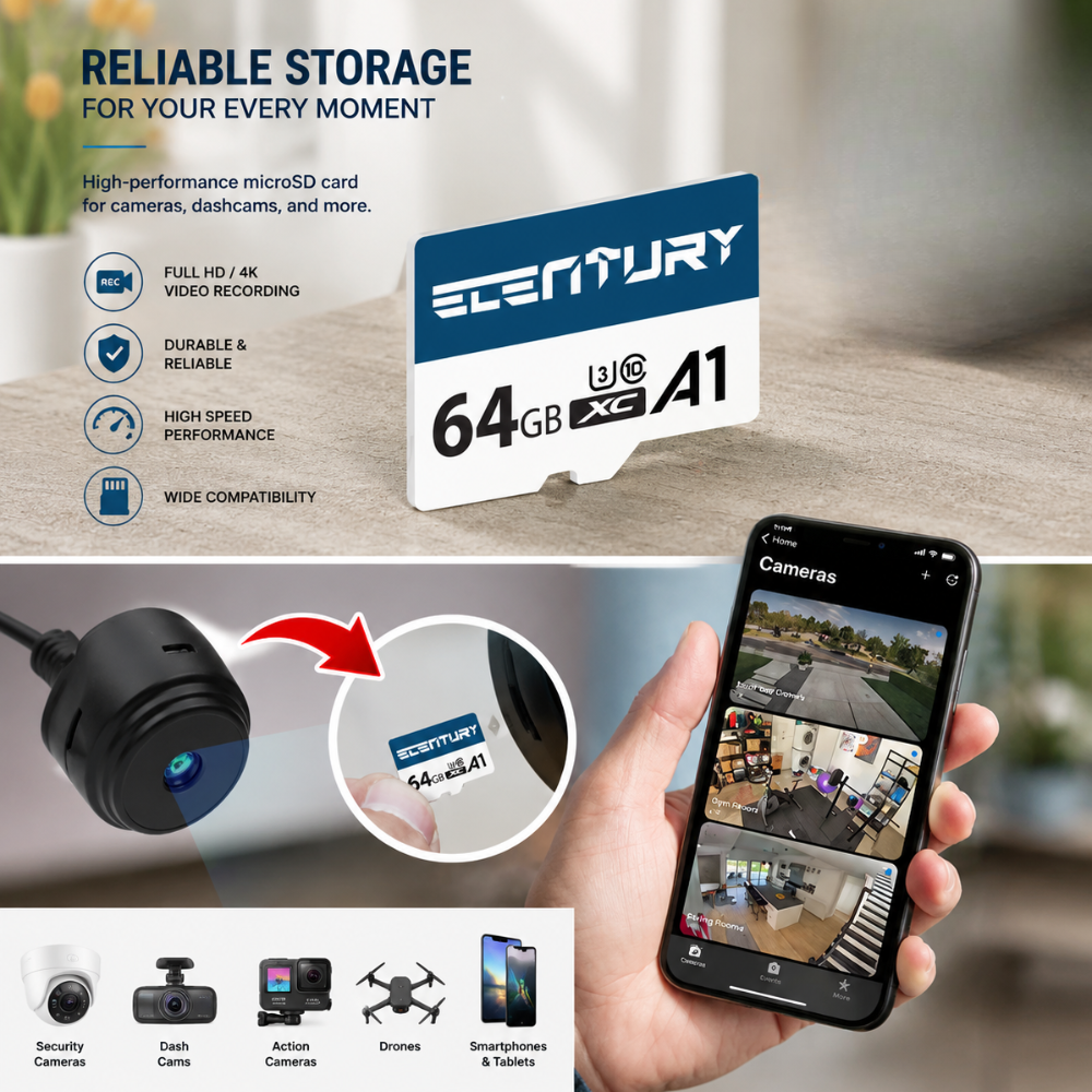 Starcope Sentinel & GuardHouse 64GB High-Performance MicroSD