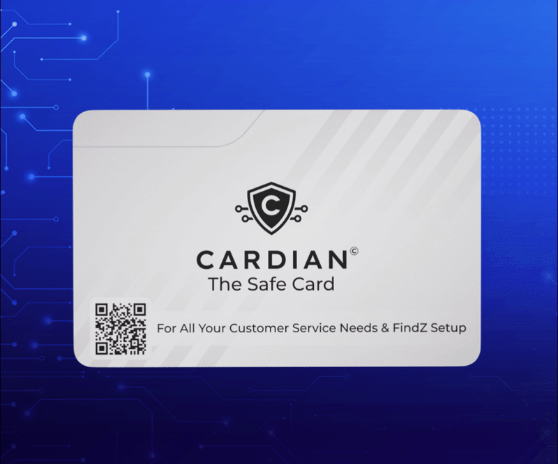Cardian SafeCard – RFID Card Protector for Identity & Wallet Security