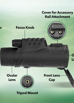 Starscope Monocular Master - Enhanced Viewing, Clear and Crisp