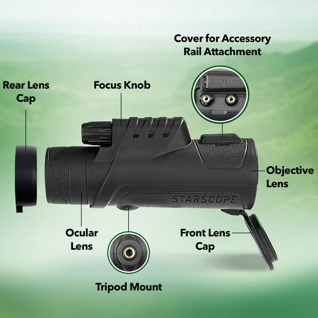 Starscope Monocular Master - Enhanced Viewing, Clear and Crisp