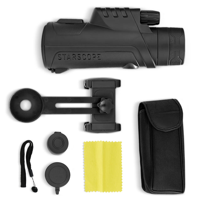 Full Set Starscope Monocular with Phone Mount Accessories - Enhanced Viewing, Clear and Crisp