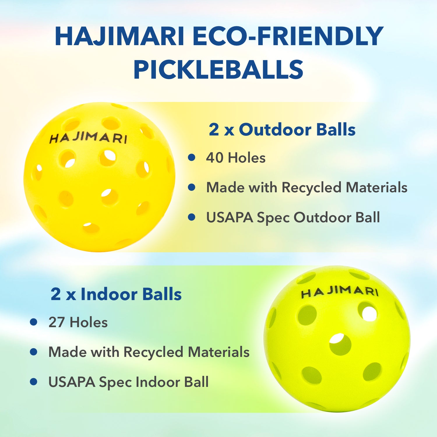 Complete Pickleball Set: Hajimari Elite Edition