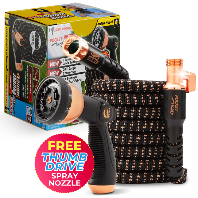 PocketHose - The Ultimate Expandable Garden Hose