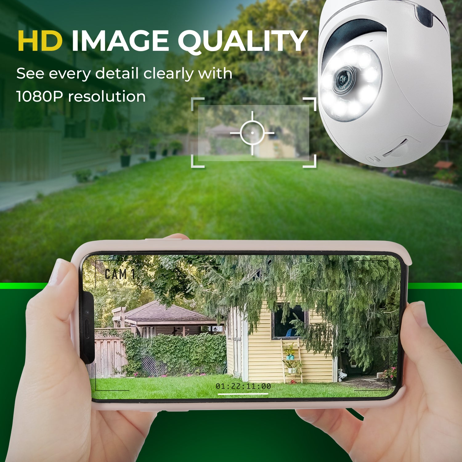 Starscope Sentinel™ 360° Light Socket Security Camera