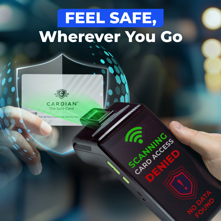Cardian SafeCard – RFID Card Protector for Identity & Wallet Security