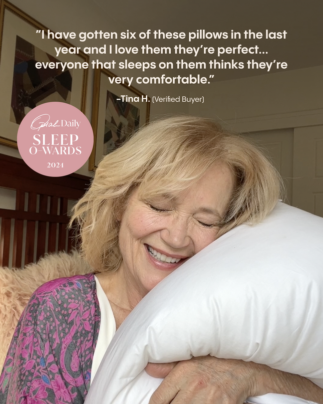 Award-Winning Comfort for Pain-Free, Deep Sleep - Zen Fluff Pillow