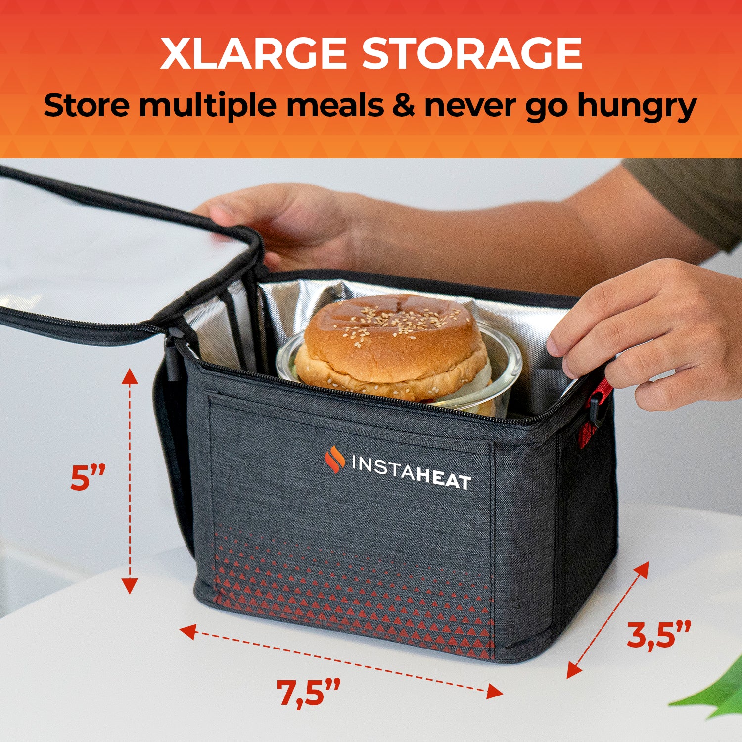 InstaHeat Portable Oven  Hot, Fresh Meals Anywhere You Go