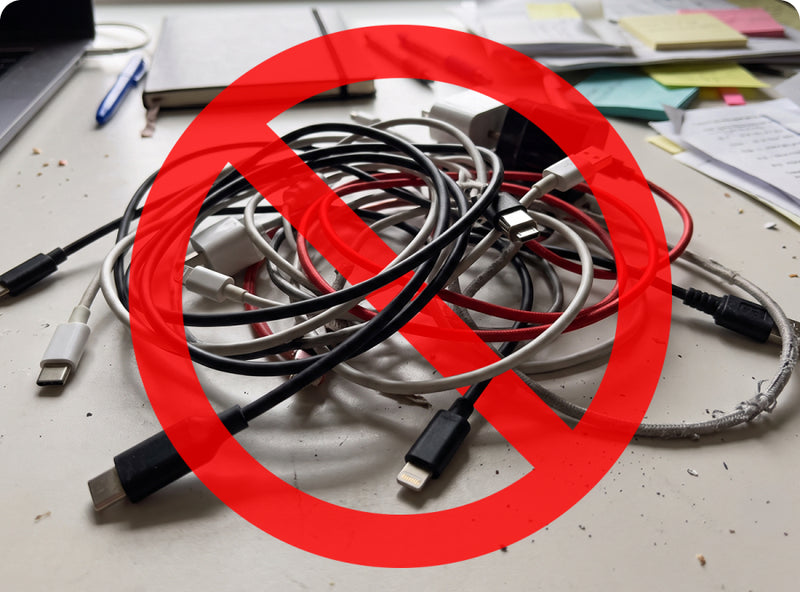 No Messy Cables